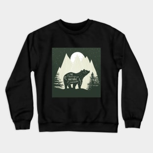 The poetry of nature is everywhere Crewneck Sweatshirt